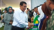 Mentan Andi Amran Sulaiman dalam peringatan HKP ke-53