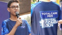 Elfia Rahmi, Senior General Manager Brand Consumer Marketing TOTAL CARE MEN menjelaskan tentang TOTAL COMBAT RUN 2025 yang akan digelar 24 Agustus 2025.