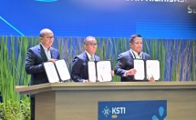 Penandatanganan Nota Kesepahaman (MoU) antara HKI, Kementerian Pendidikan Tinggi, Sains, dan Teknologi, serta Kementerian Investasi dan Hilirisasi/BKPM. Penandatanganan tersebut disaksikan langsung oleh Presiden Republik Indonesia, Prabowo Subianto, dalam Konvensi Sains, Teknologi, dan Industri (KSTI) Indonesia 2025 yang digelar di Sasana Budaya Ganesa (Sabuga), Institut Teknologi Bandung, Kamis 7/8/2025.