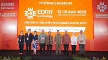 Pembukaan pameran EDRR Indonesia 2025