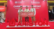 Serah terima bantuan Ariston renovasi fasilitas, pemasangan pemanas air, serta aktivitas kreatif dan edukatif untuk anak-anak binaan SOS Children’s Village Jakarta.