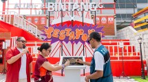 Peresmian Tugu di Alun-Alun BINTANG oleh Gaby Inkiriwang dan Kiki Ucup