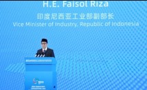 Wakil Menteri Perindustrian, Faisol Riza saat menghadiri ASEAN–China Industry Ministerial Roundtable Meeting yang berlangsung di Nanning, Tiongkok, Rabu (17/9).