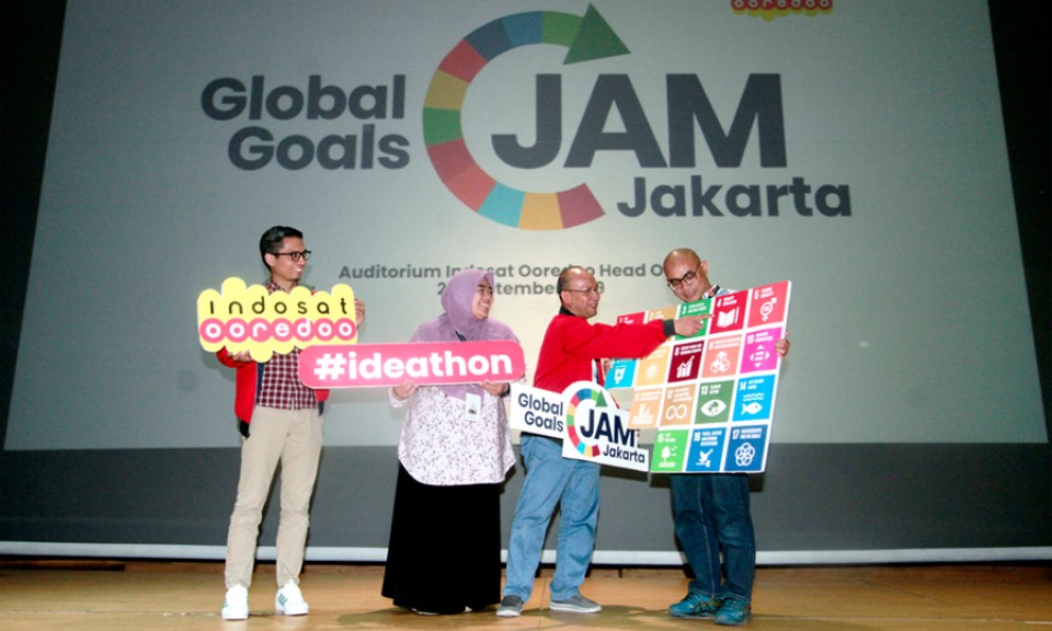 GLOBAL GOALS JAM PERTAMA DI INDONESIA