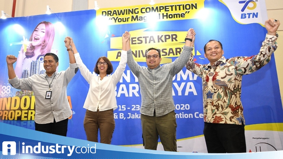 Bank BTN Raih Potensi KPR Baru Rp4,56 Triliun di IPEX 2020