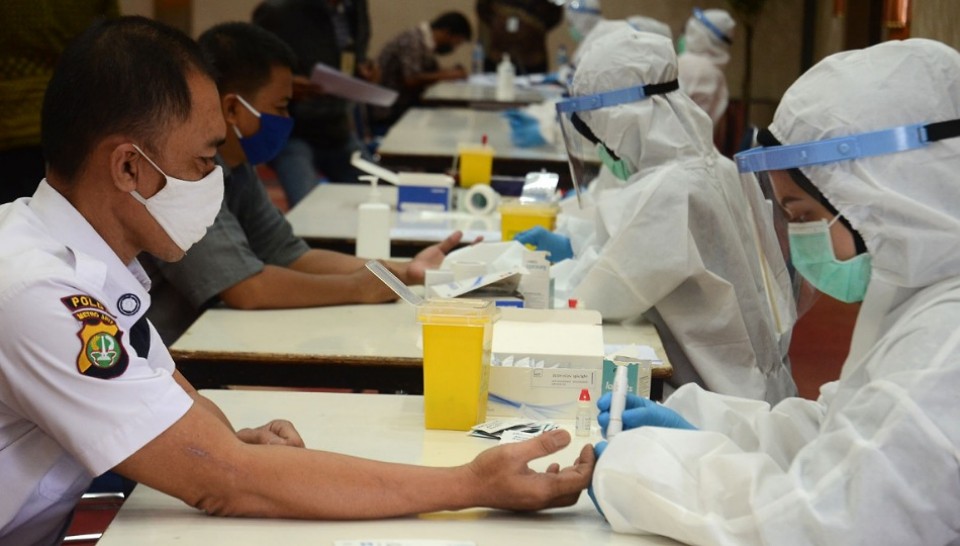 Pelaksanaan Rapid Test Kepada Pegawai
