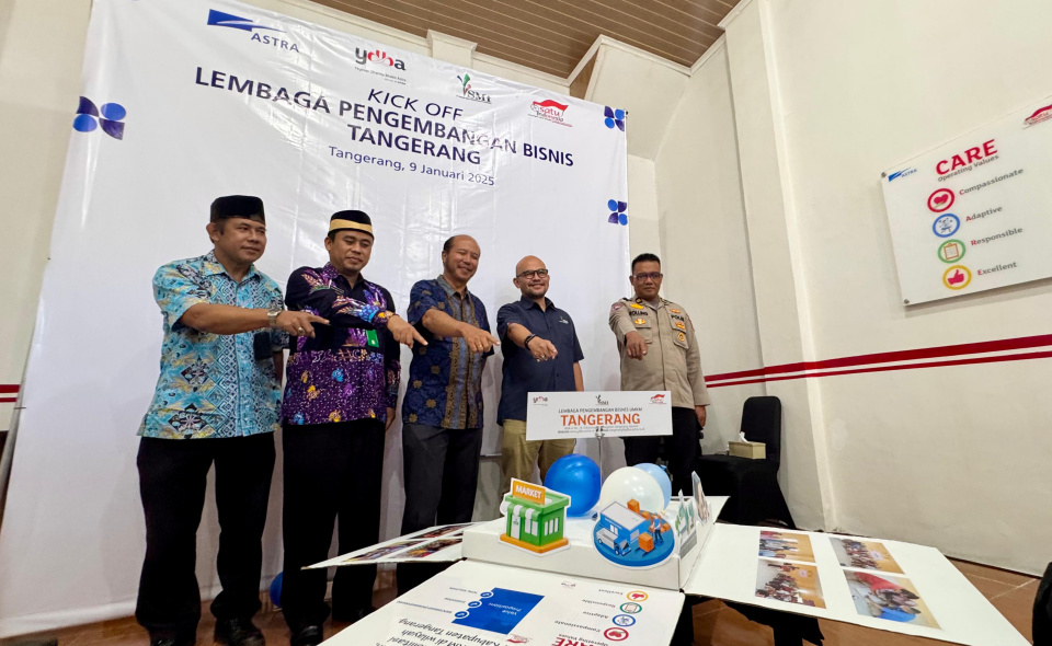 Kembangkan UMKM di Solear Tangerang, Astra melalui Yayasan Dharma Bhakti Astra (YDBA) Jalin Kolaborasi Bersama PT Sarana Multi Infrastuktur