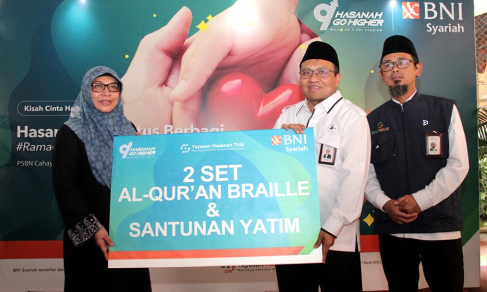 BNI Syariah Berbagi “Kisah Cinta Hasanah” di panti asuhan dan yayasan