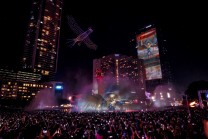 Kirana Jakarta by City Vision Suguhkan Perayaan Tahun Baru Kelas Dunia di Bundaran HI yang Menampilkan Pertunjukkan 500 Drone, Water Mist, dan 3D Video Mapping