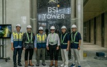 Direktur Utama BSI Tinjau Pembangunan BSI Tower