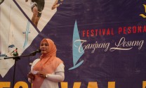 Bupati Pandeglang Irna Narulita Saat Pembukaan FPTL 2017