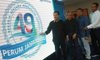 Jamkrindo Launching Logo HUT Ke 49